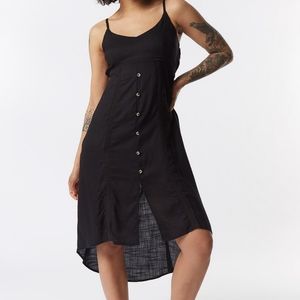 Black spaghetti strap sundress